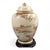 Kyoto Satsuma Covered Landscape Jar by Yamashu, 1890s For Sale - Image 3 of 14