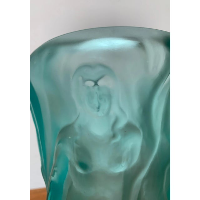 Vintage Glass Vase For Sale - Image 16 of 18