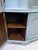 Vintage French Style Painted Display Cabinet For Sale - Image 9 of 11