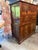Wood Vintage Mahogany Chest of Drawers With Bookmatched Flame Veneer, C. 1930's For Sale - Image 7 of 8