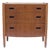 Mid-Century Swedish Zebrano Chest of Drawers, 1950s For Sale