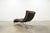 Animal Skin Restoration Hardware Modern Channel Tufted Leather Chaise Lounge For Sale - Image 7 of 11