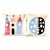 Early 2000s Maximo Alexander Girard "House" & "Moon" 17 X 17 Linen Pillows - Pair For Sale