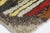 Rug & Kilim Vintage Swedish Rya Runner With Red-Orange Vertical Stripes - Rug & Kilim For Sale - Image 4 of 8