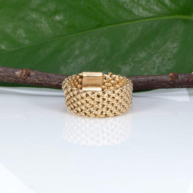 Flex Estate Band in Solid 14k Yellow Gold – Comfortable Everyday Gold, Size 9.75 For Sale - Image 4 of 6