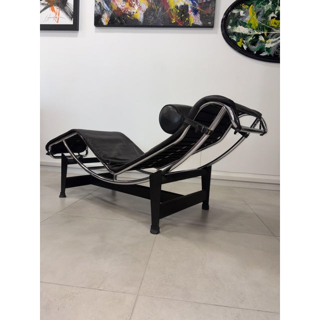 LC4 Chaise Lounge by Le Corbusier for Cassina, 1990s For Sale - Image 12 of 18
