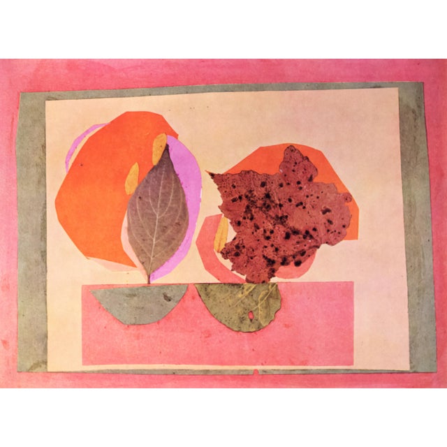 Abstract Josef Albers 1963 "Interaction of Color" Folder Xxv-1 Right Side "Autumn Leaves" Print For Sale - Image 3 of 7