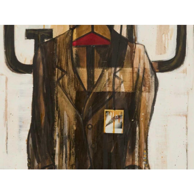 1990s Vintage God (Large Signature Piece by World-Renowned Artist), Luis Cruz Azaceta For Sale - Image 5 of 5