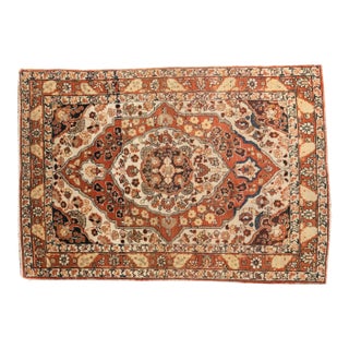 Antique Haji Jalili Tabriz Rug - 2'8" x 3'9" For Sale