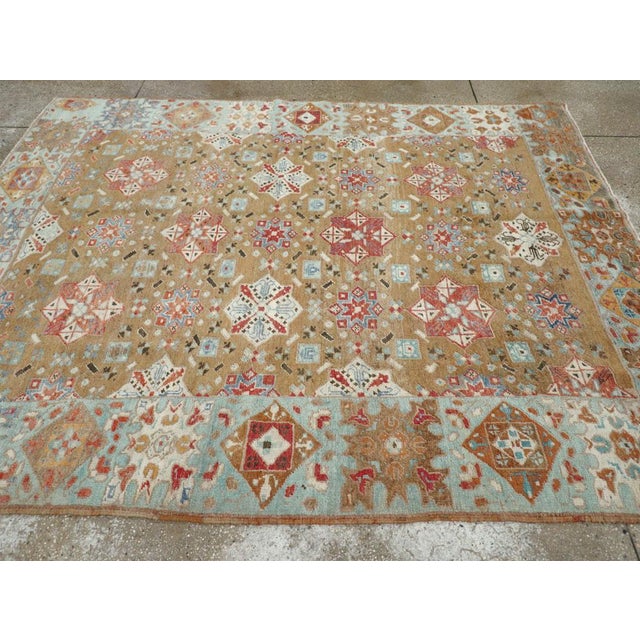 Galerie Shabab Collection Mid-20th Century Turkish Anatolian Accent Rug For Sale - Image 4 of 8