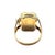 Vintage Bucherer ring watch crafted in solid 18K yellow gold, Ring size 6.5 | 8.9g. Featuring a Swiss manual wind-up...
