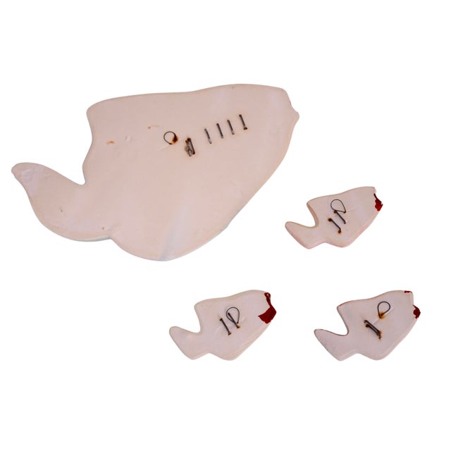 Hand Painted Chalkware Fish Collection For Sale - Image 4 of 4