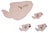 Hand Painted Chalkware Fish Collection For Sale - Image 4 of 4