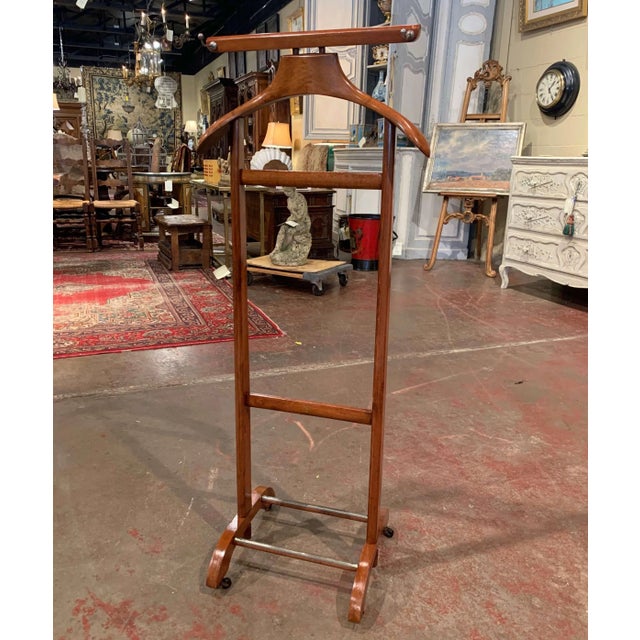 Mid 20th Century Midcentury Italian Maplewood Valet by Ico Parisi for Fratelli Reguitti For Sale - Image 5 of 10