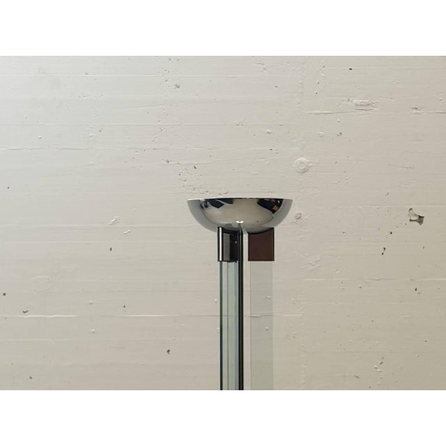 Silver Italian Halogen Floor Lamp from Relco, 1980s For Sale - Image 8 of 16