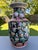 Vintage Chinese Ceramic Vase W/Butterflies, Flowers & Pomegranate Fruit Handles For Sale - Image 12 of 16