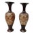 Antique Victorian Royal Doulton Vases Circa 1880, Set of 2 For Sale