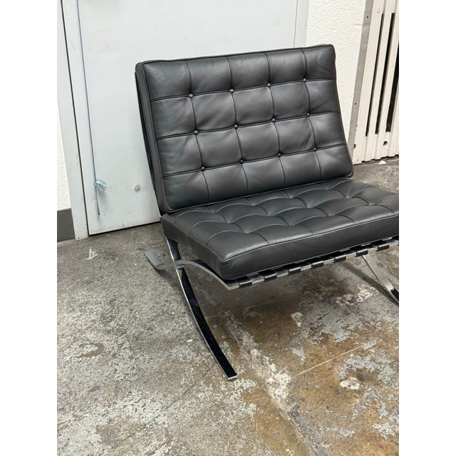 2010s Room & Board Seville Leather Chair For Sale - Image 5 of 12