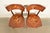 Early 20th Century Italian Louis XVI Kingwood Inlaid Marquetry Side Chairs or Dining Chairs, Pair For Sale - Image 5 of 13