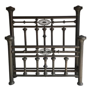 Antique Full Size Brass Bed For Sale
