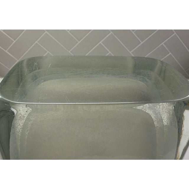 Global Views Handblown Polish Art Glass Borealis Vase – Color “Sand” For Sale - Image 10 of 11