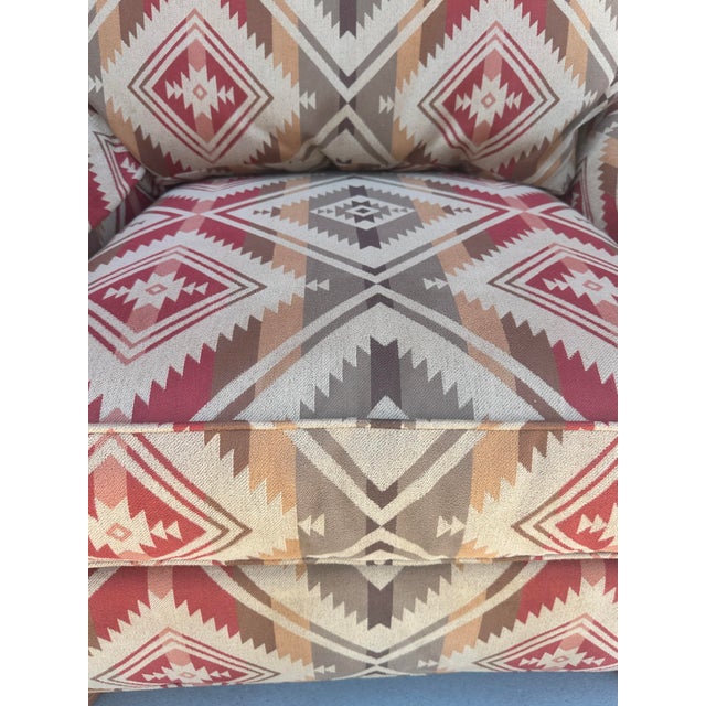Pair of Century Furniture Southwest Club Chairs For Sale In Palm Springs - Image 6 of 12