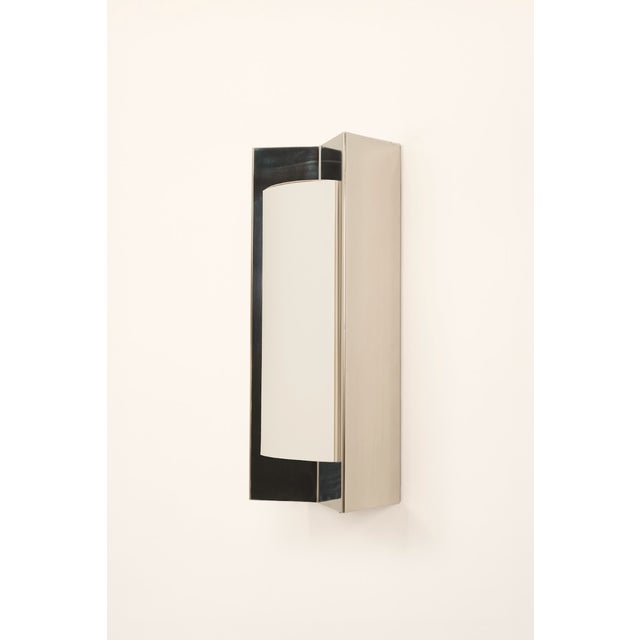 Contemporary Arrow Applique S Wall Light with Diffuser by Violaine d'Harcourt For Sale - Image 3 of 5