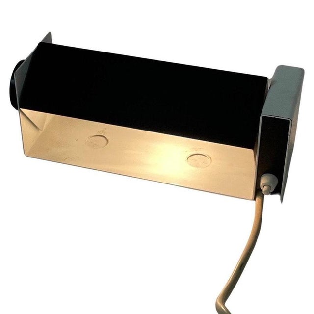 Postmodern Dutch Adjustable Bedside Wall Lamp by Niek Hiemstra for Evolux, 1960s For Sale - Image 3 of 7