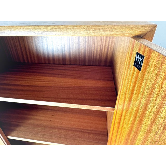 Mid-Century Teak Shelf Cabinet from Wk Möbel, 1960s For Sale - Image 9 of 18
