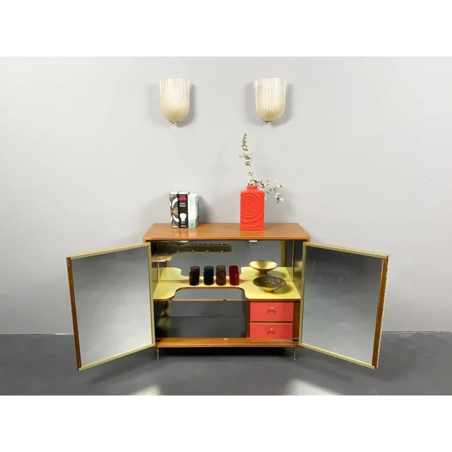 Metal Italian Murano Wall Lamps from Barovier & Toso, 1970s, Set of 2 For Sale - Image 7 of 13