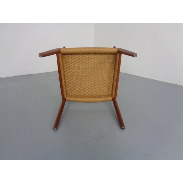 Model 56 Armchair in Teak & Papercord by Niels Otto Møller for J.L. Møllers, Denmark, 1950s For Sale - Image 15 of 18