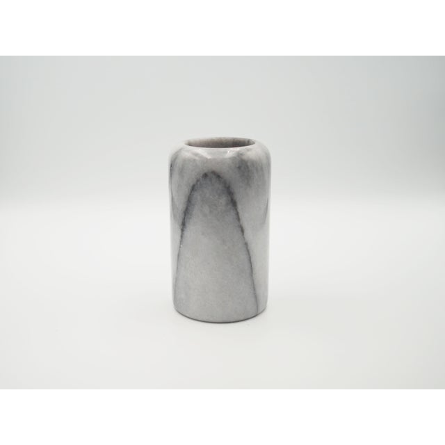 Stone Danish Marble Candleholder Set, 1970s, Set of 2 For Sale - Image 7 of 14