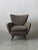 Mid-Century Modern 1960s Ernst Schwadron Sculptural Armchair For Sale - Image 3 of 11