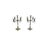 Large Empire Silverplated Brass Five-Arm Candelabras, 1940s, Set of 2 For Sale - Image 4 of 14