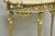 Antique Gothic Revival Oscar Bach Style Figural Bronze & Onyx Gold Console Table For Sale - Image 11 of 16