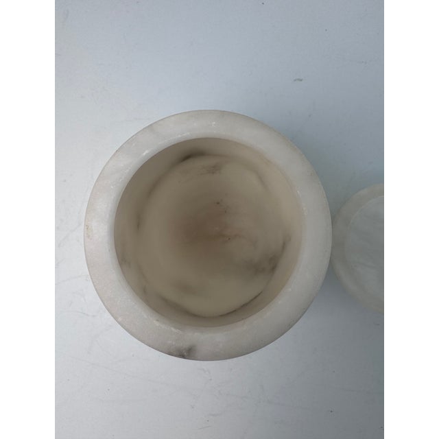 2000 - 2009 Alabaster Jar For Sale - Image 5 of 8