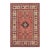 Bohemian Kazak Pink/Beige Wool Rug - 3'4''x4'10'' For Sale