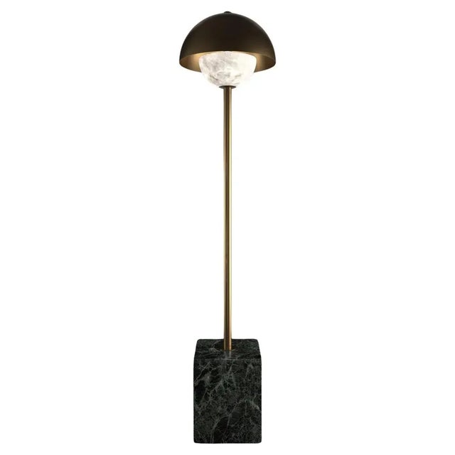 Contemporary Apollo Floor Lamp in Bronze by Alabastro Italiano For Sale - Image 3 of 3