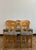 Late 20th Century Set of 5 Pine Dining Chairs, Manner of Ranier Daumiller For Sale - Image 5 of 17
