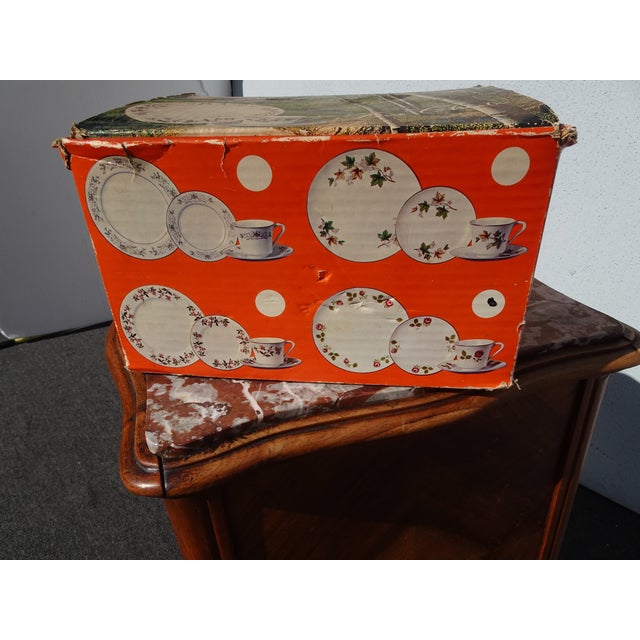 Gorgeous Dishes in Good Vintage Condition. But One Saucer plate is missing. Please study the photos and ask questions....