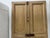 Haussmannian Double Passage Doors in Patinated Oak, 1800s, Set of 2 For Sale - Image 11 of 18