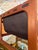 Teak and Genuine Leather Newspaper Rack with Two Compartments by Aksel Kjersgaard for Salin Møbler For Sale - Image 9 of 11