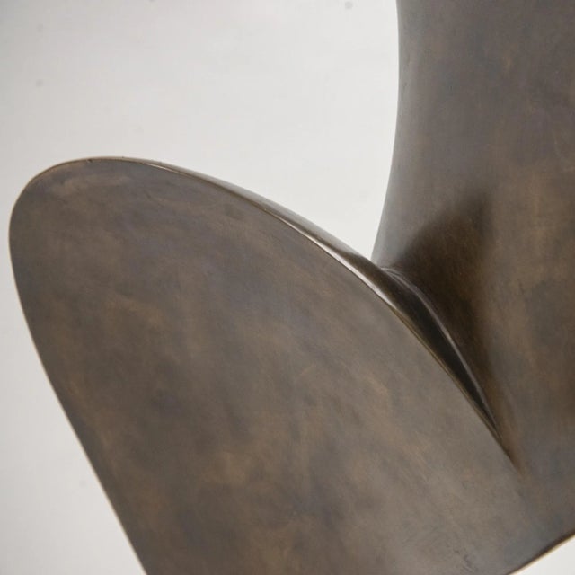 Tan Franco Asco, Forma Evoluzione 18E, 1955, Bronze & Stone For Sale - Image 8 of 9