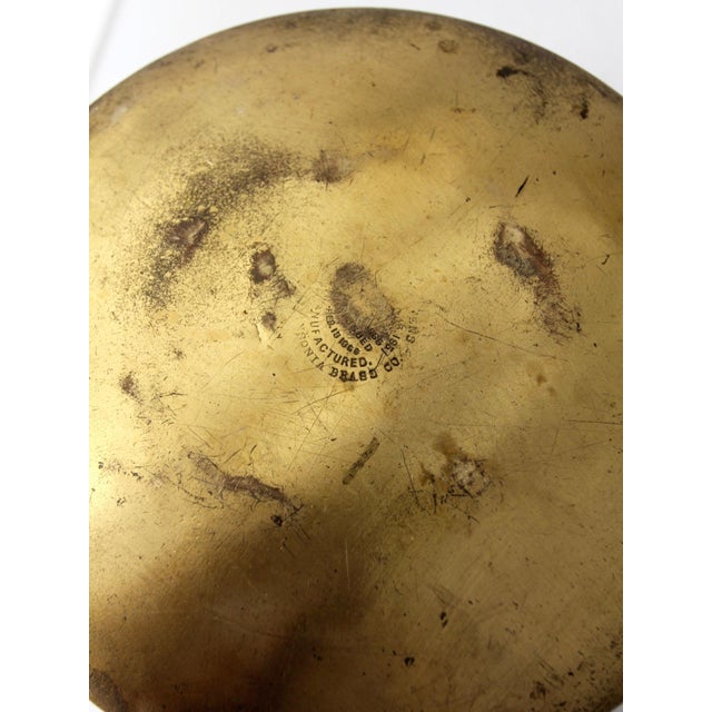 Antique Ansonia Brass Bucket For Sale - Image 11 of 12