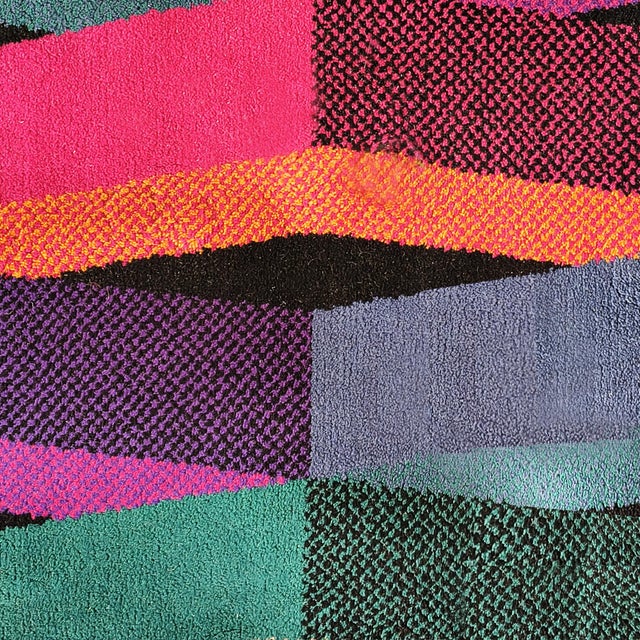 Vintage Italian Wool Rug by Missoni for T&J Vestor, 1980s For Sale - Image 6 of 13