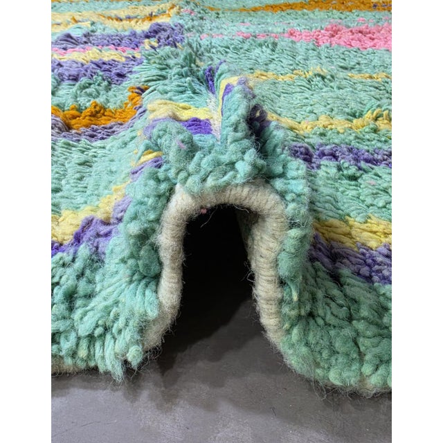 2020s Colorful Morocan Boujad Wool Rug - 10 X 5.8 Ft For Sale - Image 5 of 6
