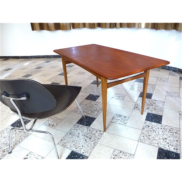 Mid-Century Modern Mid-Century Danish Modern Teak Coffee Table, 1960s For Sale - Image 3 of 7