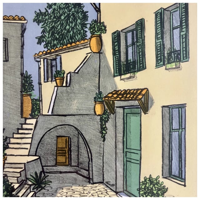 Original Hand Signed Jean Paul Moyne Lithograph Limited Edition With Certificate of Authenticity For Sale - Image 12 of 12