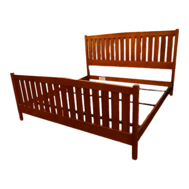Stickley King Bed Finish 35 Chairish