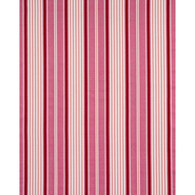 Not your ordinary ticking stripe, Minzer Cotton Stripe improves upon a classic. This large-scale fabric gets some serious...